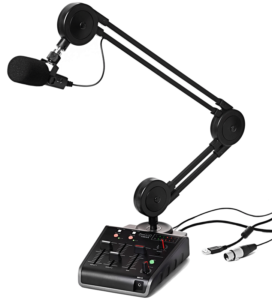 宅録やストリーミング配信に最適なアーム一体型オーディオインターフェース「Miktek Pro CAST」