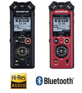 ハンディレコーダーもBluetooth対応時代に！！【オリンパスLS-P2】