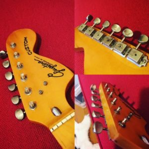 ジャパンビンテージギターを甦らせる！その１：ペグを交換しよう